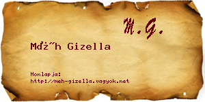 Méh Gizella névjegykártya